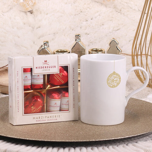 Kubek porcelanowy z nadrukiem logo