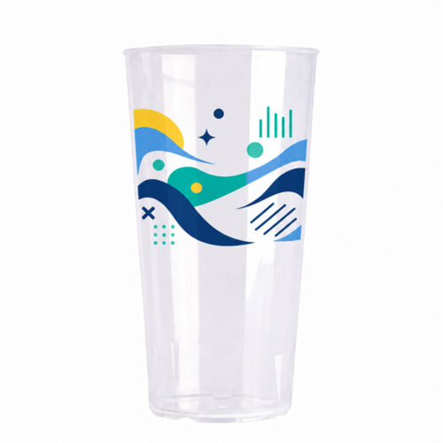 Fest kubek plastikowy na z nadrukiem logo
